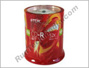 TDK 52x 80Min 700MB CD-R Media Silver Top